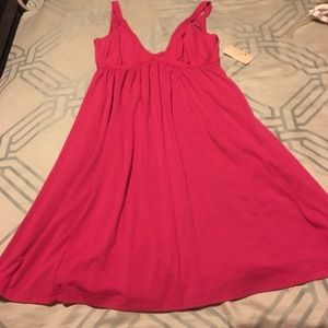 Forever 21 NWT pink strappy tie back dress